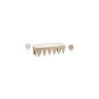 Meridian Furniture, Panca in velluto e pelliccia Altair