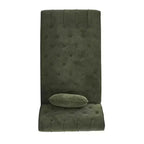Christopher Knight Home Stroup Moderna chaise longue imbottita Glam con cuciture a rombi e bottoni a vista