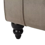 Christopher Knight Home Stroup Moderna chaise longue imbottita Glam con cuciture a rombi e bottoni a vista