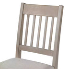 Set sala da pranzo rustico per 6, tavolo rettangolare in legno da 6 pezzi e 4 sedie con panca per cucina