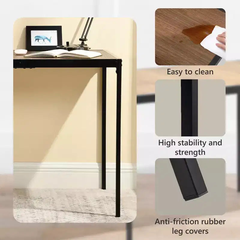 Homy Casa Tavolo da Pranzo Compatto per 2, Ideale per Cucine Piccole o Appartamenti