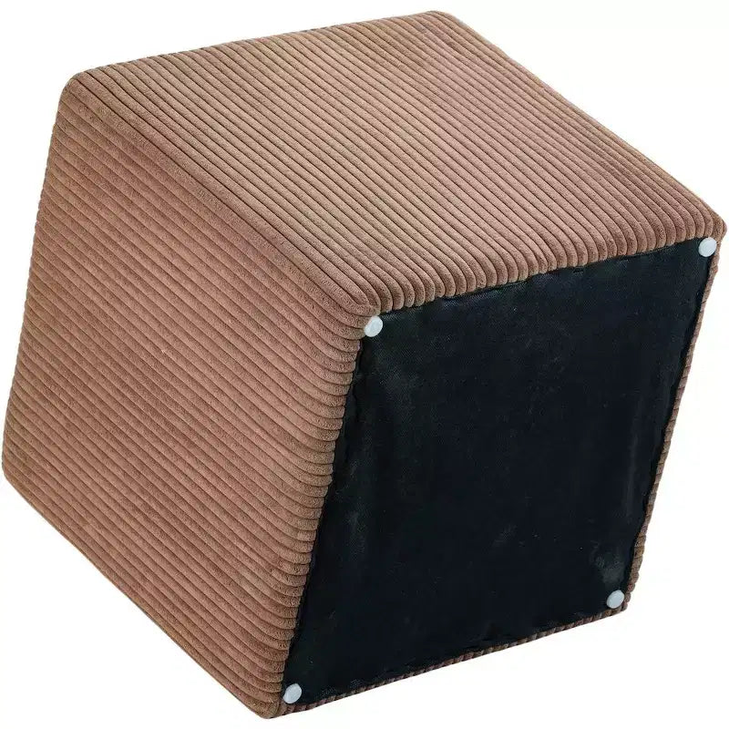 Meridian Furniture, Pouf/Sgabello in microsuede Roy