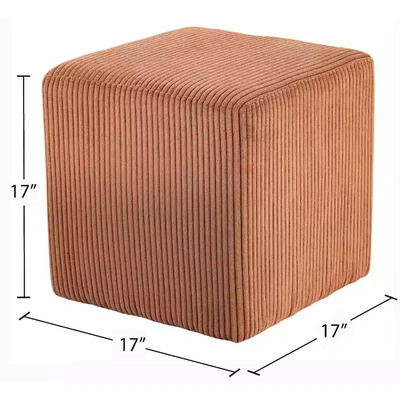 Meridian Furniture, Pouf/Sgabello in microsuede Roy