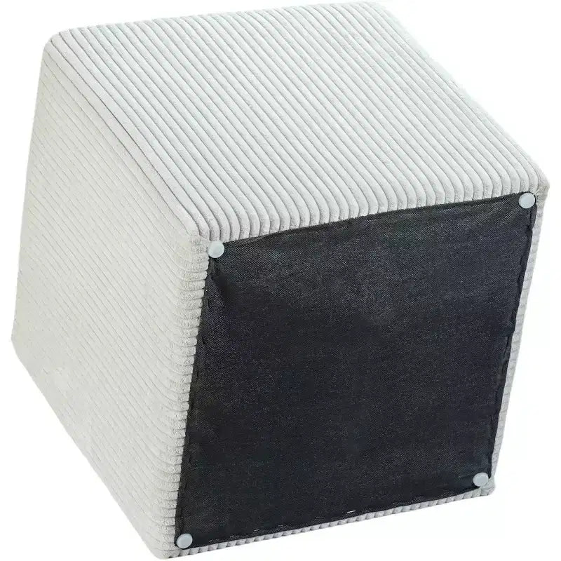 Meridian Furniture, Pouf/Sgabello in microsuede Roy