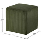 Meridian Furniture, Pouf/Sgabello in microsuede Roy