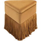 Meridian Furniture, Pouf/Sgabello in Velluto Trivoli