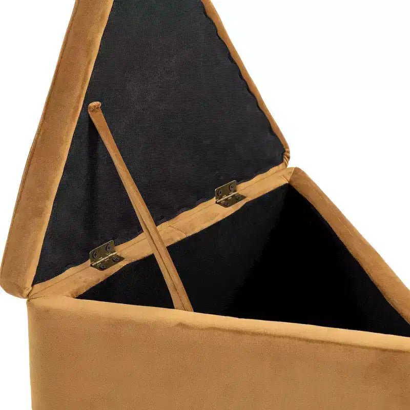 Meridian Furniture, Pouf/Sgabello in Velluto Trivoli