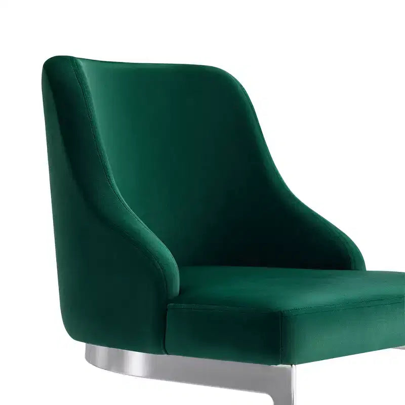 Bekrvio Set di 2 sgabelli da bar, altezza bancone 26 pollici con schienale - Base a U in acciaio rivestita in pelle PU/velluto per isola della cucina