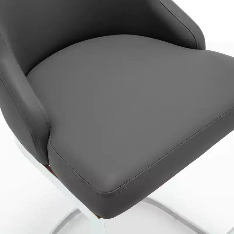 Bekrvio Set di 3 Sgabelli da Bar, Altezza 66 cm per Bancone con Schienale - Rivestimento in Pelle PU/Velluto, Base a U in Acciaio per Isola da Cucina