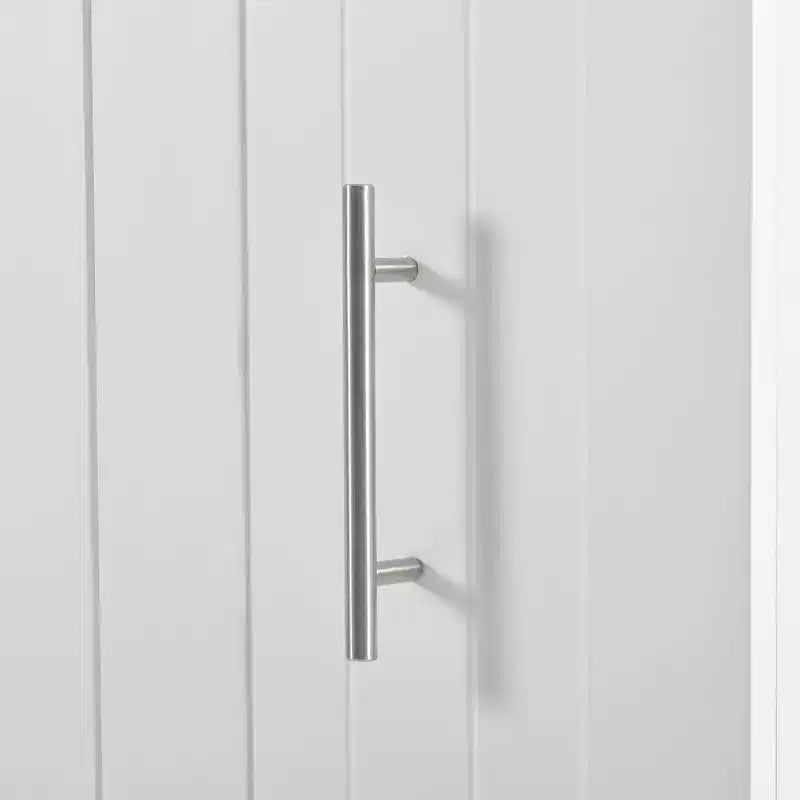 Isola da cucina con anta a ribalta, carrello multiuso con organizer estraibile a 3 livelli, ripiano interno, carrello su ruote con portasalviette e 2 cassetti