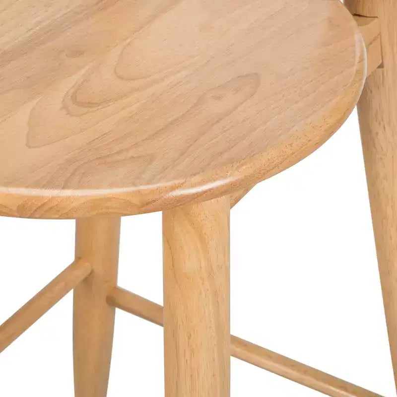 Christopher Knight Home Meliora Sgabelli da bar rustici in legno di gomma (set da 2)