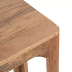 Tavolino sottile in legno Dahl Kate e Laurel