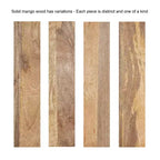 Tavolino sottile in legno Dahl Kate e Laurel