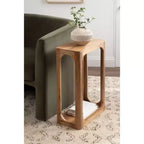 Tavolino sottile in legno Dahl Kate e Laurel