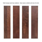 Tavolino sottile in legno Dahl Kate e Laurel