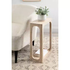 Tavolino sottile in legno Dahl Kate e Laurel