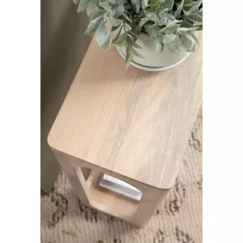Tavolino sottile in legno Dahl Kate e Laurel