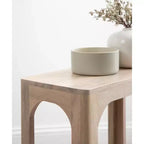 Tavolino sottile in legno Dahl Kate e Laurel