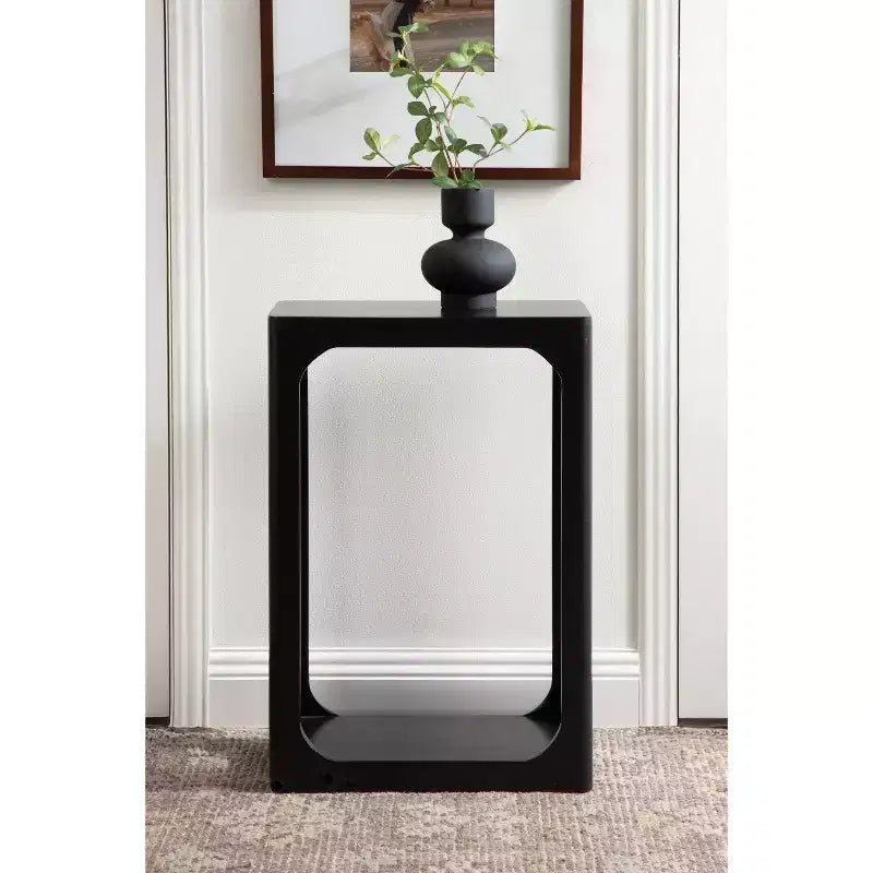 Tavolino sottile in legno Dahl Kate e Laurel