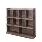 Libreria, scaffale a 3 ripiani a giorno, organizer portaoggetti a 10 cubi, scaffale a cubi autoportante per camera da letto, soggiorno, ufficio