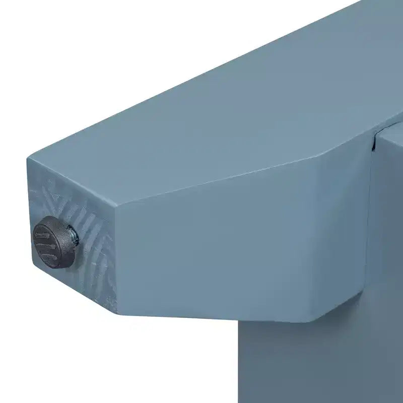 Consolle Luxystar con tre cassetti e ripiano, blu