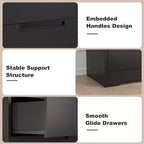 Cassettiera per camera da letto con 4 cassetti, in legno, per armadio, unità di archiviazione per corridoio, soggiorno e ufficio