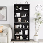 MAYEERTY Armadietto autonomo Armadietto decorativo in legno per casa, ufficio, piccoli spazi, nero, 36*31*16 pollici
