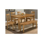Jofran, panchina classica Simplicity in legno massello 48
