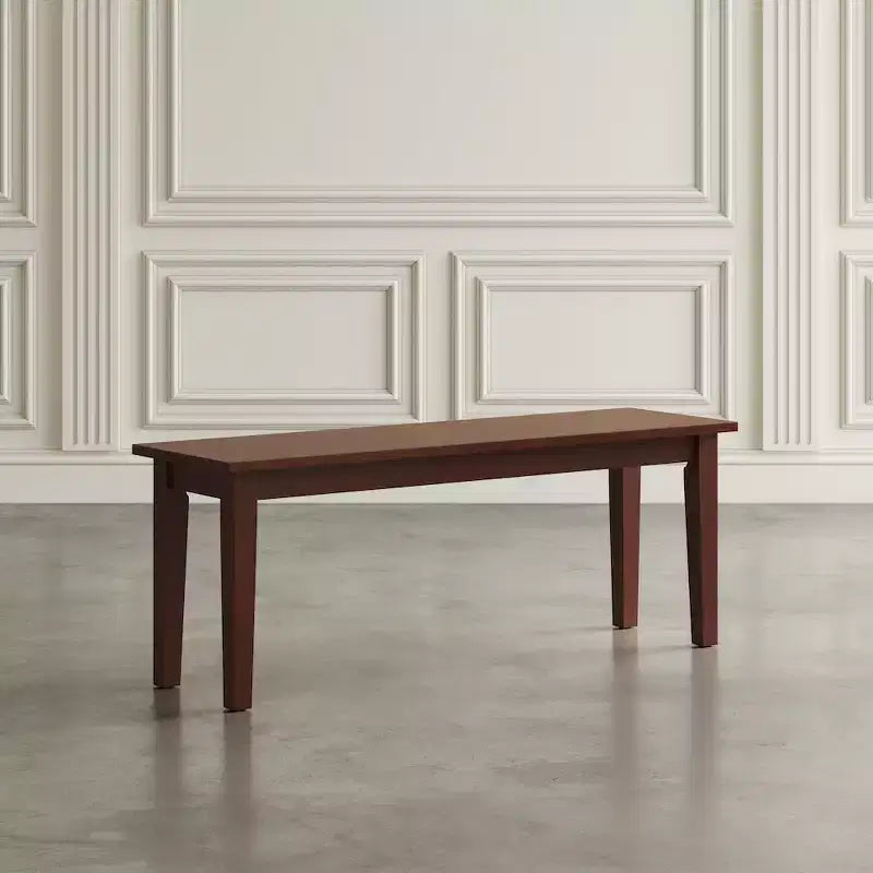 Jofran, panchina classica Simplicity in legno massello 48