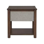 Christopher Knight Home Eliana Comodino Moderno Rustico in Legno con Cassetto e Ripiano Aperto