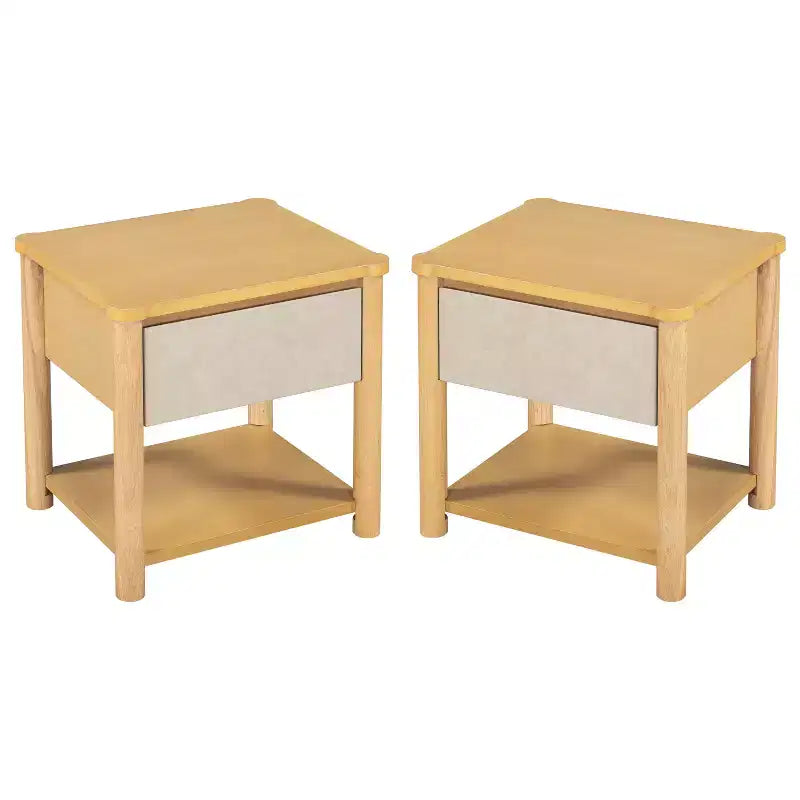 Christopher Knight Home Eliana Comodino Moderno Rustico in Legno con Cassetto e Ripiano Aperto