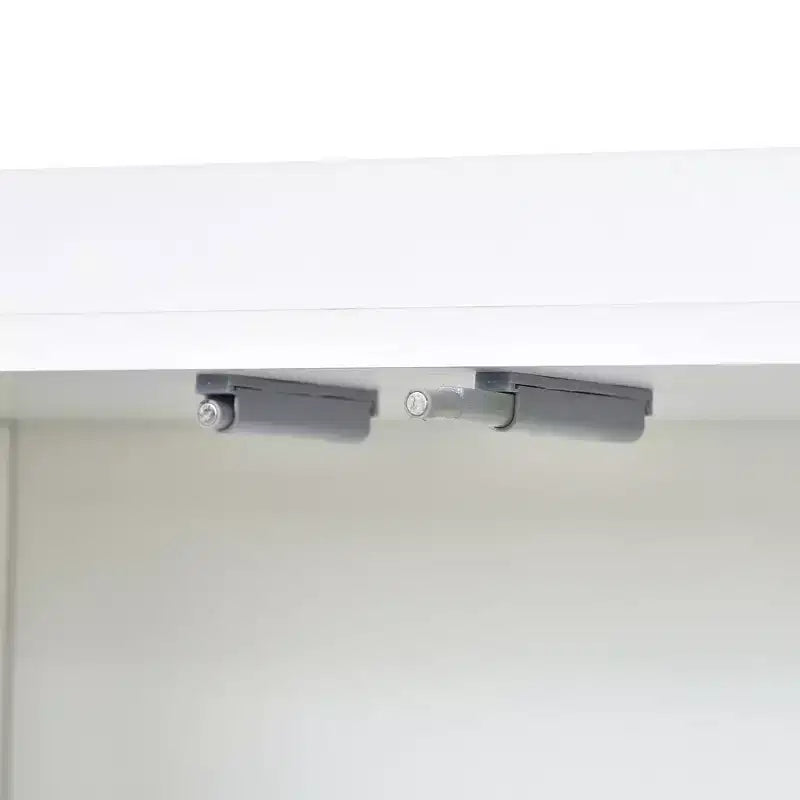 Okak Credenza Elegante, Mobile Buffet con 4 Ante e 4 Ripiani, Mobile Contenitore per Soggiorno, Sala da Pranzo, Cucina