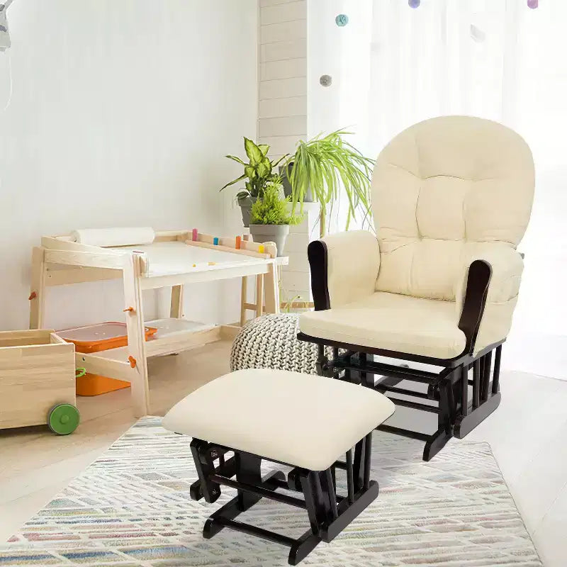 Set Glider e Ottomana da Cameretta Home Imports Emporium per Allattamento e Relax