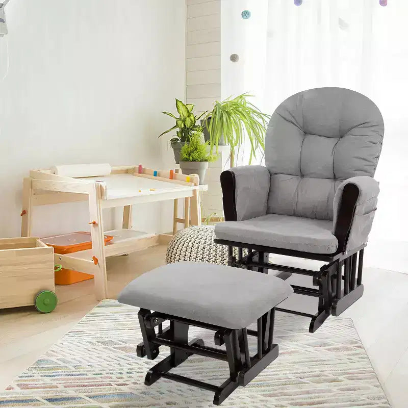 Set Glider e Ottomana da Cameretta Home Imports Emporium per Allattamento e Relax