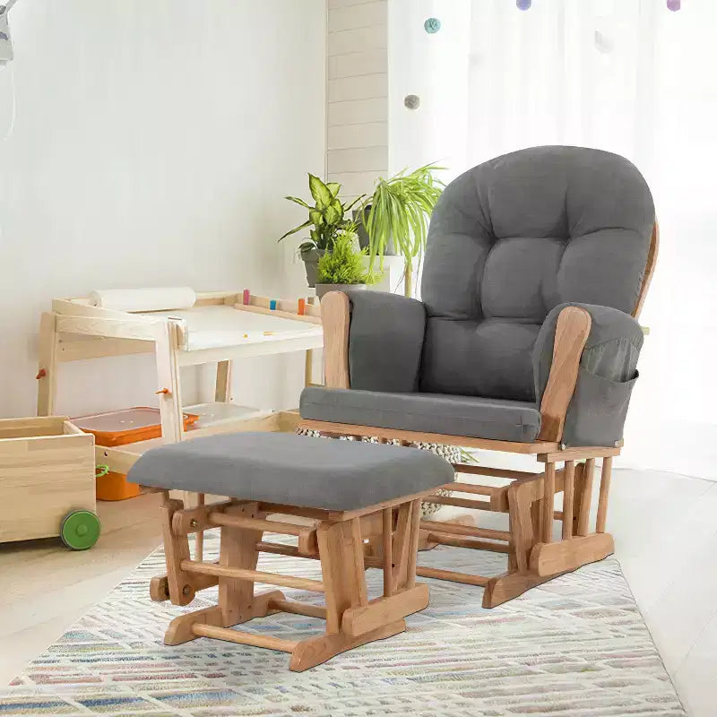 Set Glider e Ottomana da Cameretta Home Imports Emporium per Allattamento e Relax