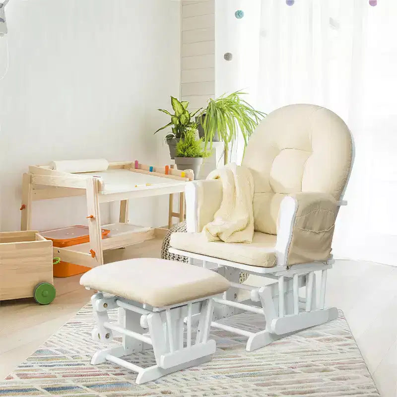 Set Glider e Ottomana da Cameretta Home Imports Emporium per Allattamento e Relax