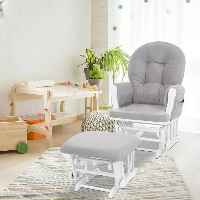 Set Glider e Ottomana da Cameretta Home Imports Emporium per Allattamento e Relax