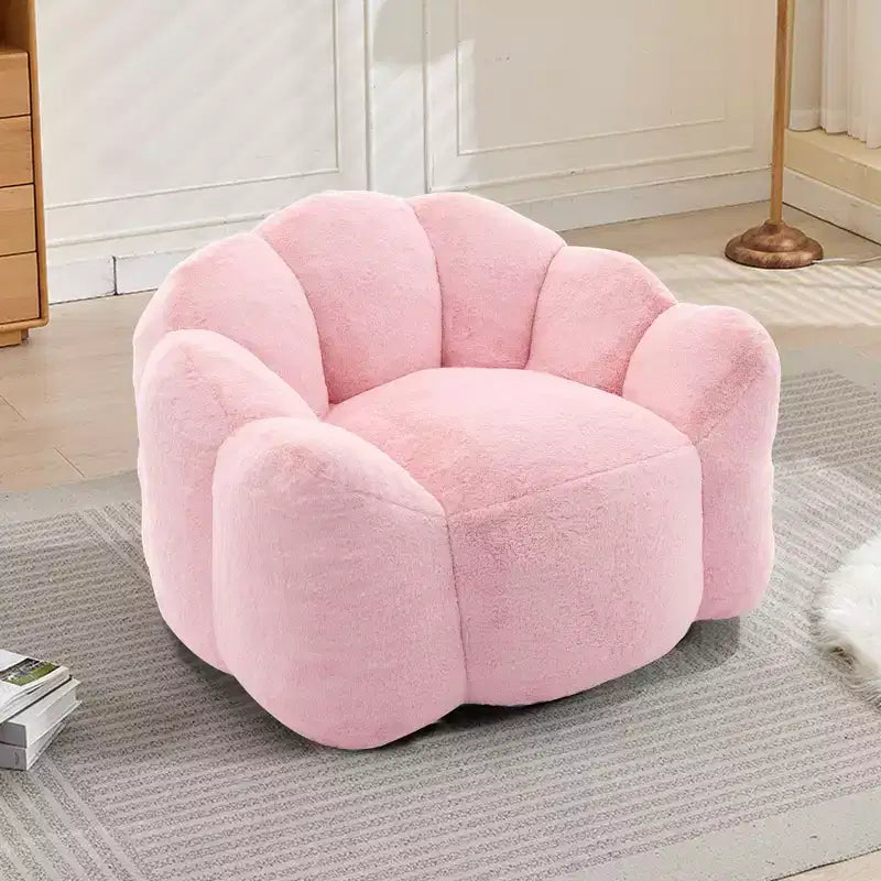 Poltrona a Sacco Moderna Okak, Poltrone a Botte con Memory Foam, Poltrona Piccola da Salotto, Ufficio, Appartamento