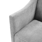 Christopher Knight Home Adela Sedia da salotto moderna americana in ciniglia con schienale a botte