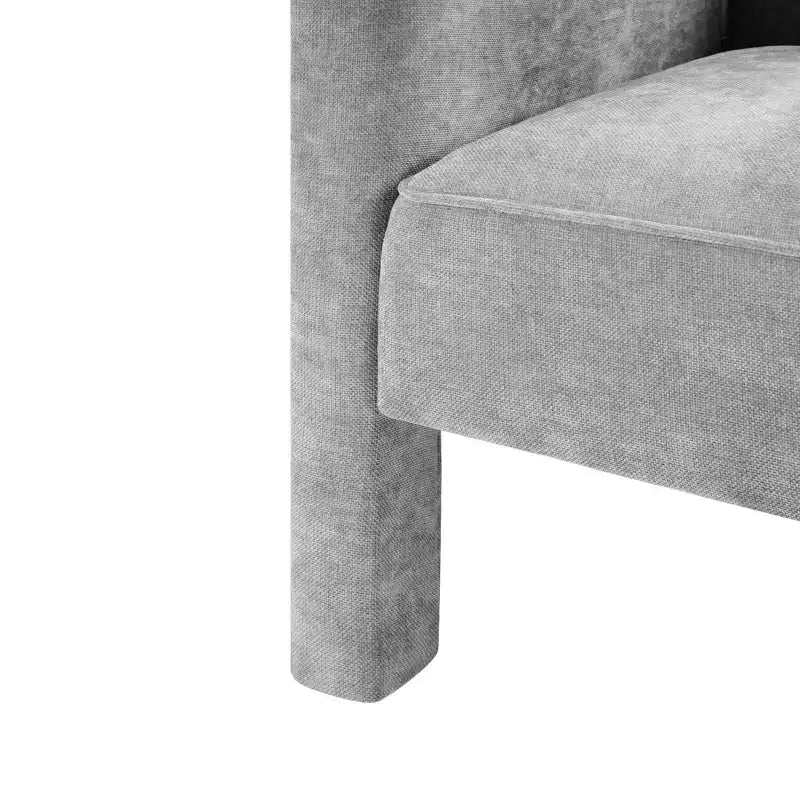 Christopher Knight Home Adela Sedia da salotto moderna americana in ciniglia con schienale a botte