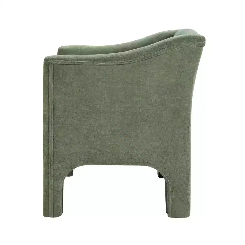 Christopher Knight Home Adela Sedia da salotto moderna americana in ciniglia con schienale a botte