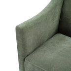 Christopher Knight Home Adela Sedia da salotto moderna americana in ciniglia con schienale a botte