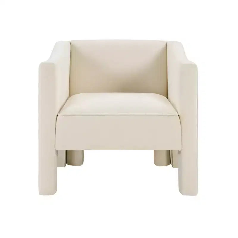 Christopher Knight Home Adela Sedia da salotto moderna americana in ciniglia con schienale a botte