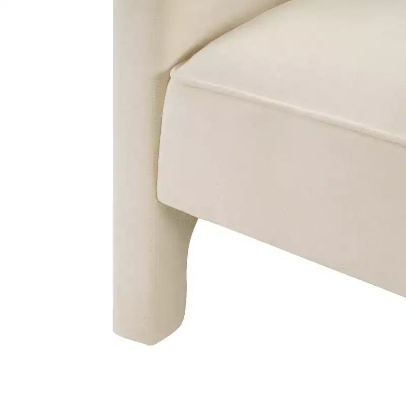 Christopher Knight Home Adela Sedia da salotto moderna americana in ciniglia con schienale a botte