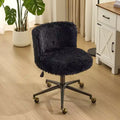Poltrona girevole Karl Home | Velluto Felpato Base in bronzo antico con ruote
