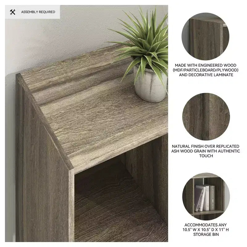 Signature Design by Ashley, Organizer Contenitore a 6 Cubi - Libreria Aperta Versatile e Unità Espositiva per l'Organizzazione della Casa Moderna
