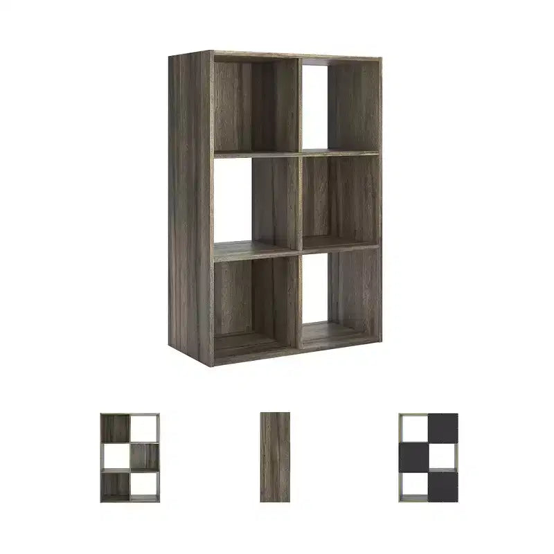 Signature Design by Ashley, Organizer Contenitore a 6 Cubi - Libreria Aperta Versatile e Unità Espositiva per l'Organizzazione della Casa Moderna