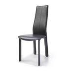 HomeStock Set di 2 sedie da pranzo in similpelle bianca da 33 pollici, una scelta chic per l'arredamento moderno e sedute versatili per la casa