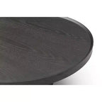 HomeStock Tavolino rotondo con piano in legno, colore argento, altezza 45 pollici, 1 pezzo