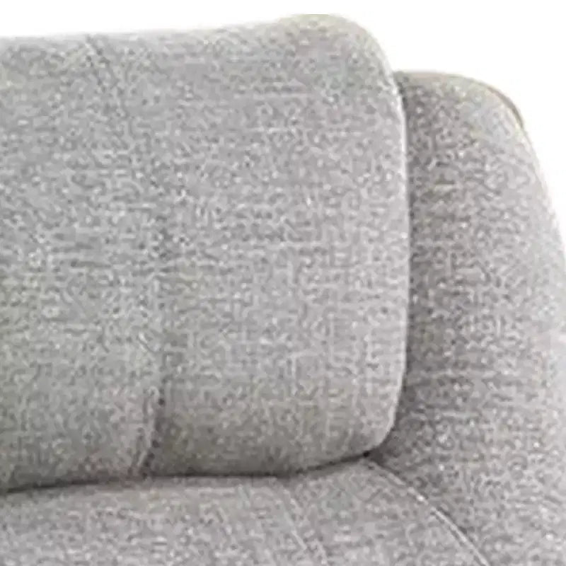 Poltrona reclinabile Evans da 37 pollici, con sollevamento elettrico, portabicchieri, ciniglia, grigio chiaro - BM312351
